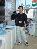 被災者向け家電格安販売