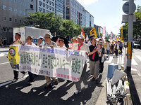 ７・16京建労パレード