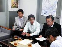 原油高騰申し入れ