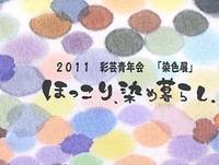 2011彩芸青年会染色展「ほっこり、染め暮らし。」