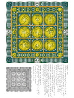 雑体心経　金剛経曼荼羅