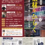 新・京都学講座「素材をひらく─漆と染料で紡ぐ伝統工芸の世界─」