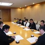 脱原発、ＴＰＰ反対を　共産党府議団が予算申し入れ