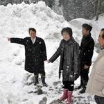 「大雪で生活できない」　共産党府議団が大雪被害調査