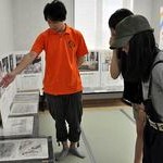 若い世代に平和について考えてほしい　佛大原爆展始まる