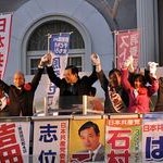 志位委員長が京都で訴え　「自民党型政治終わらせる大躍進の波起こそう」