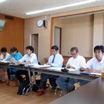 台風被害での改修要望が次々と　京田辺市議団が懇談会