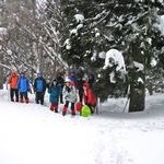 雪の比良・金糞峠から北比良峠へ