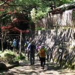 ４つの峠を越えて日野から石山へ　京都ハイクファミリー例会