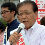 大激戦・参院選最終日「憲法９条守りぬく１票、日本共産党に託して」　宇治で市田、大河原両候補訴え