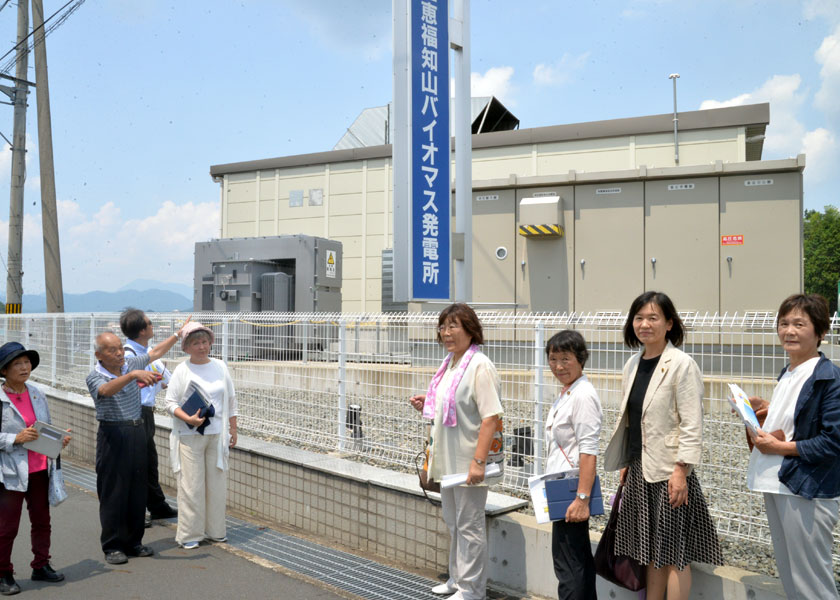 福知山市パーム油発電所