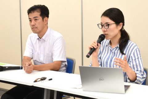 高すぎる学費、貧弱な奨学金　なんでなん？　JCPサポーターと堀川、西山候補が懇談