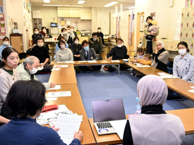 「医療施設」が攻撃標的、前例ない残虐行為　パレスチナ出身の女性訴え　左京区・あすかい病院で学習会