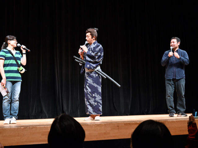 安田監督の地元・城陽市で凱旋上映　『侍タイムスリッパー』1200人が来場