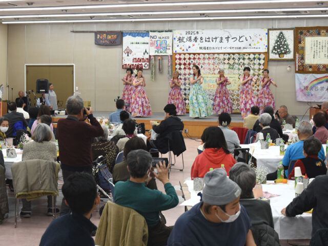 核保有発言に被爆者憤り「腹が立って仕方がない」／被爆者励ますつどい　核なき世界へ誓い