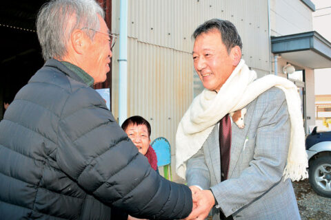 【綾部市長選】安富まさはる候補「物価高から暮らし、生業守る市政に」１月18日告示・25日投票／現市政継承・自民前府議と一騎打ちの見込み