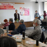 【4・5知事選】「核廃絶へ声上げる知事誕生を」藤井伸生さんを迎えて「平和友好・宗教者のつどい」